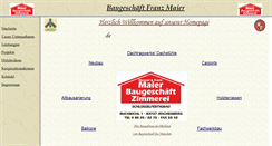 Desktop Screenshot of fm-bau.de